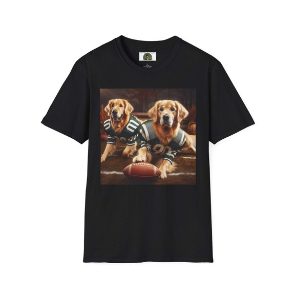 Golden Retrievers Unisex Softstyle T-Shirt