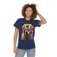thumbnail image 1 of Golden Retriver Art - Unisex Mineral Wash T-Shirt - By A.Melo Originals, 1 of 4