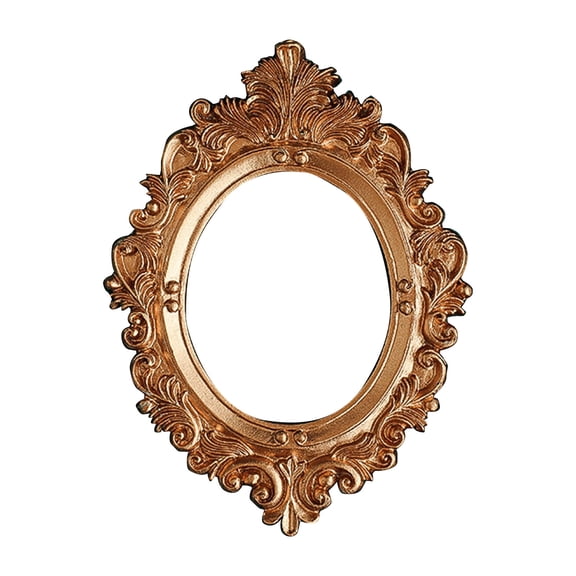 Golden Retro Photo Frame Art Jewelry Decoration Display Frames