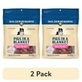 (2 pack) Golden Rewards Air Dried Jerky Treats Pigs in a Blanket for