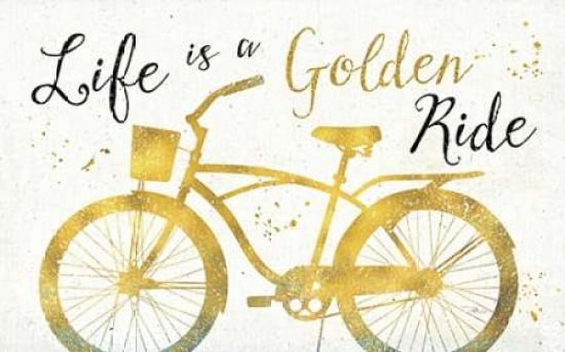 Golden Ride III Canvas Art - Pela Studio (12 x 18)