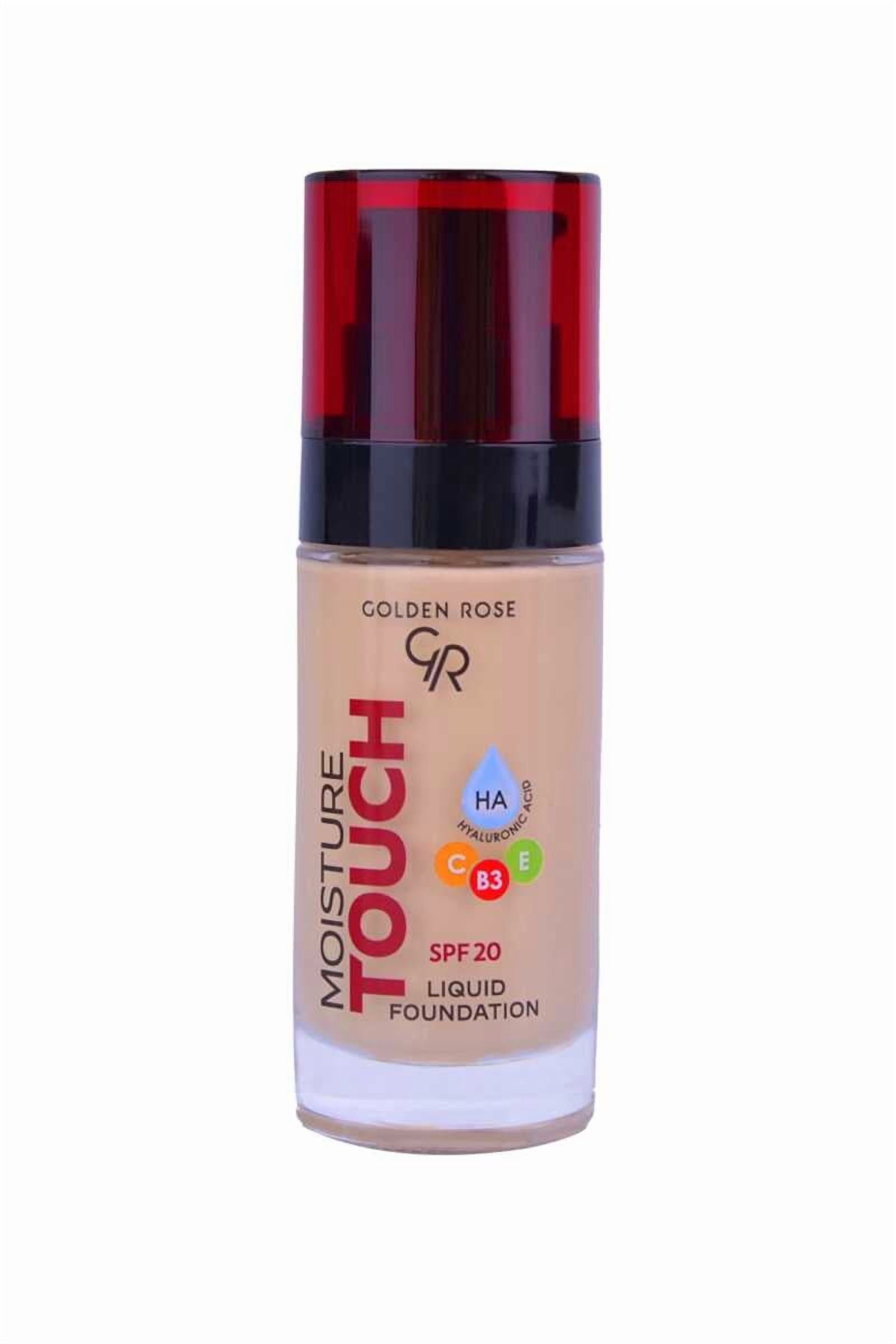 Golden Rose Moisture Touch Liquid Foundation SPF20 30ml - 101
