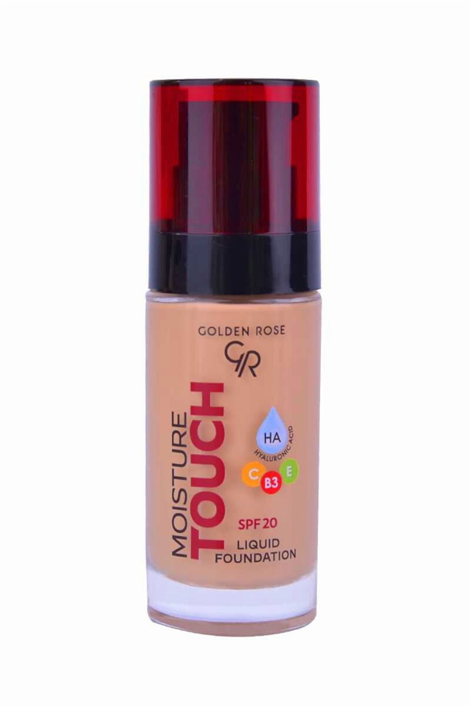 Golden Rose Moisture Touch Liquid Foundation SPF20 30ml - 105