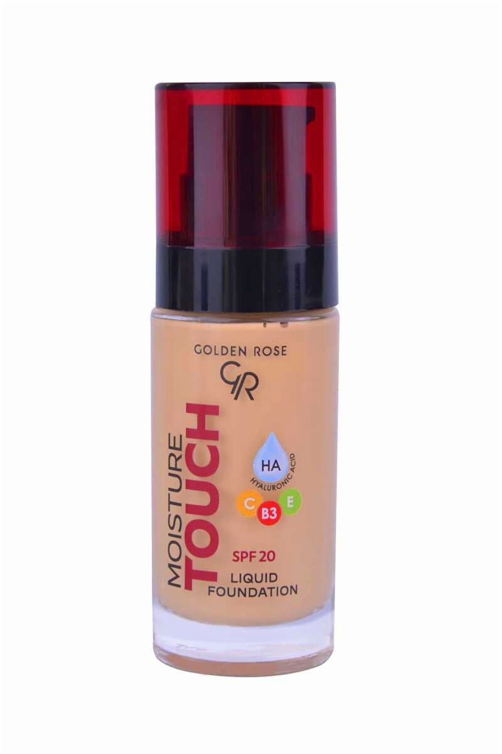 Golden Rose Moisture Touch Liquid Foundation SPF20 30ml - 107