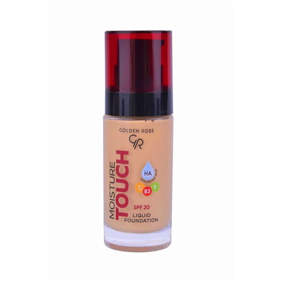 Golden Rose Moisture Touch Liquid Foundation SPF20 30ml - 107