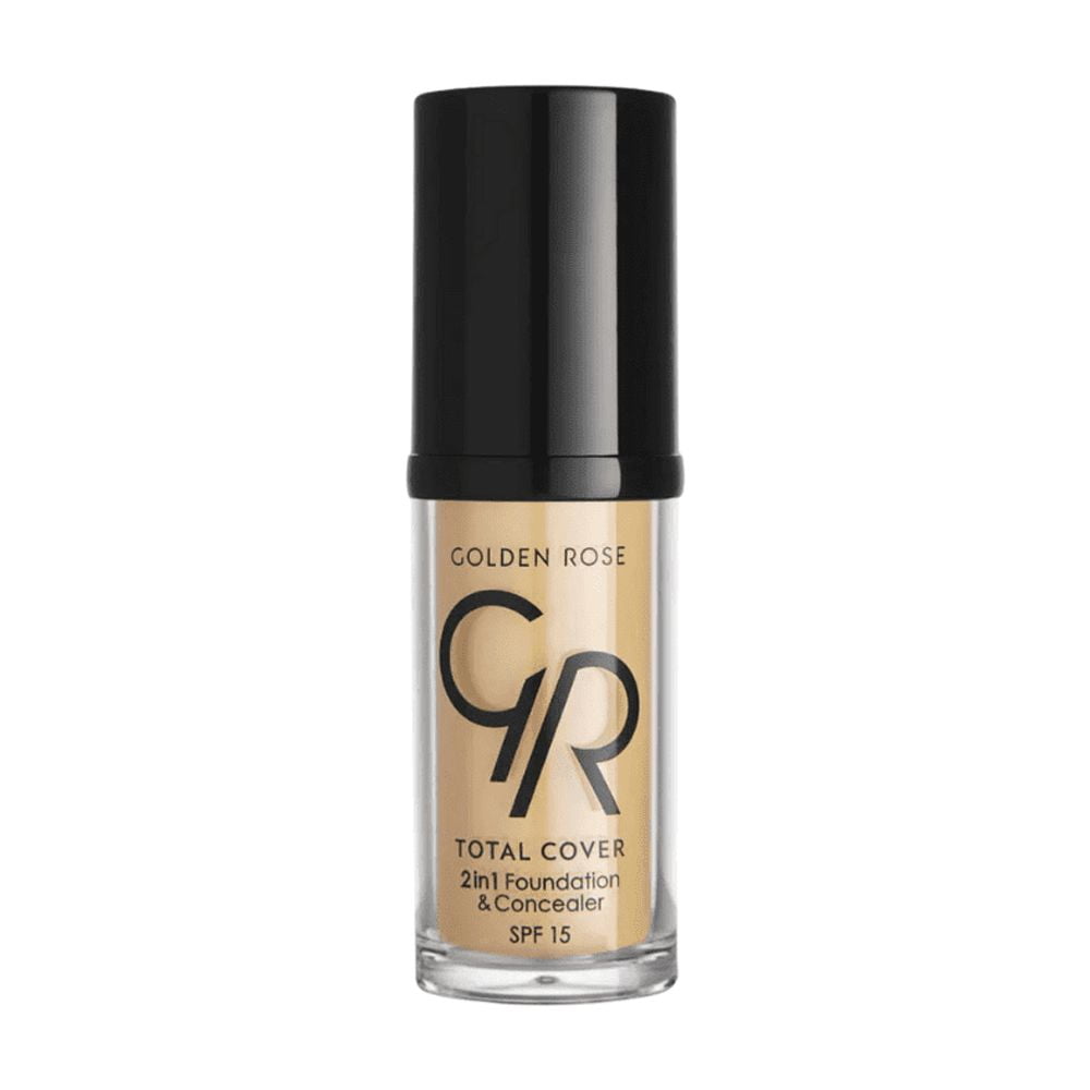 Golden Rose Total Cover 2 in 1 Foundation & Concealer - 03 Almond