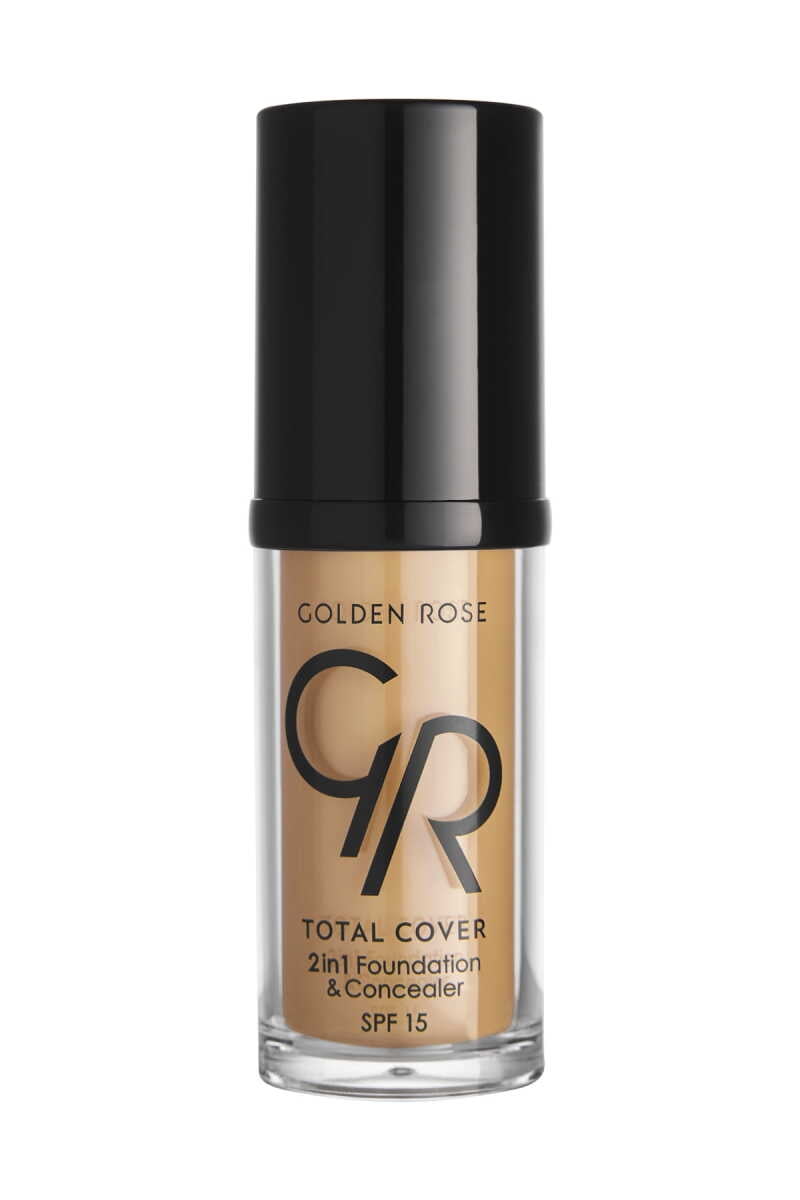 Golden Rose Total Cover 2 in 1 Foundation & Concealer - 18 Cappuccino