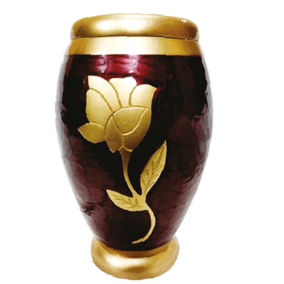 Golden Rose Urn