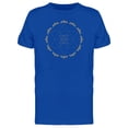 thumbnail image 1 of Golden Sacred Triangle Mandala T-Shirt Men -Image by Shutterstock, Male 3X-Large, 1 of 2