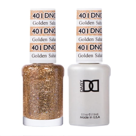 Golden Sahara Star #401 & Matching Polish Set - DND Gel & Lacquer