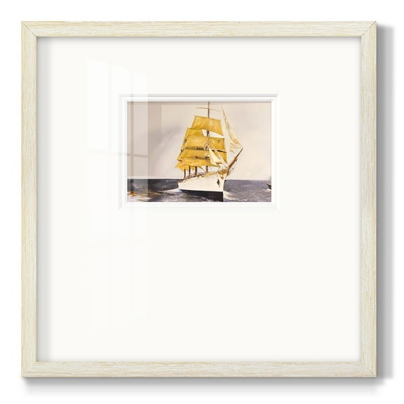 Golden SailorPremium Framed Print