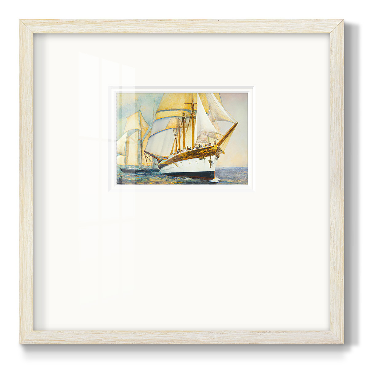 Golden Sailv IVPremium Framed Print