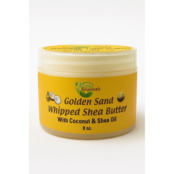 Golden Sand Whipped Shea Butter with Coconut & Shea Oil 8oz