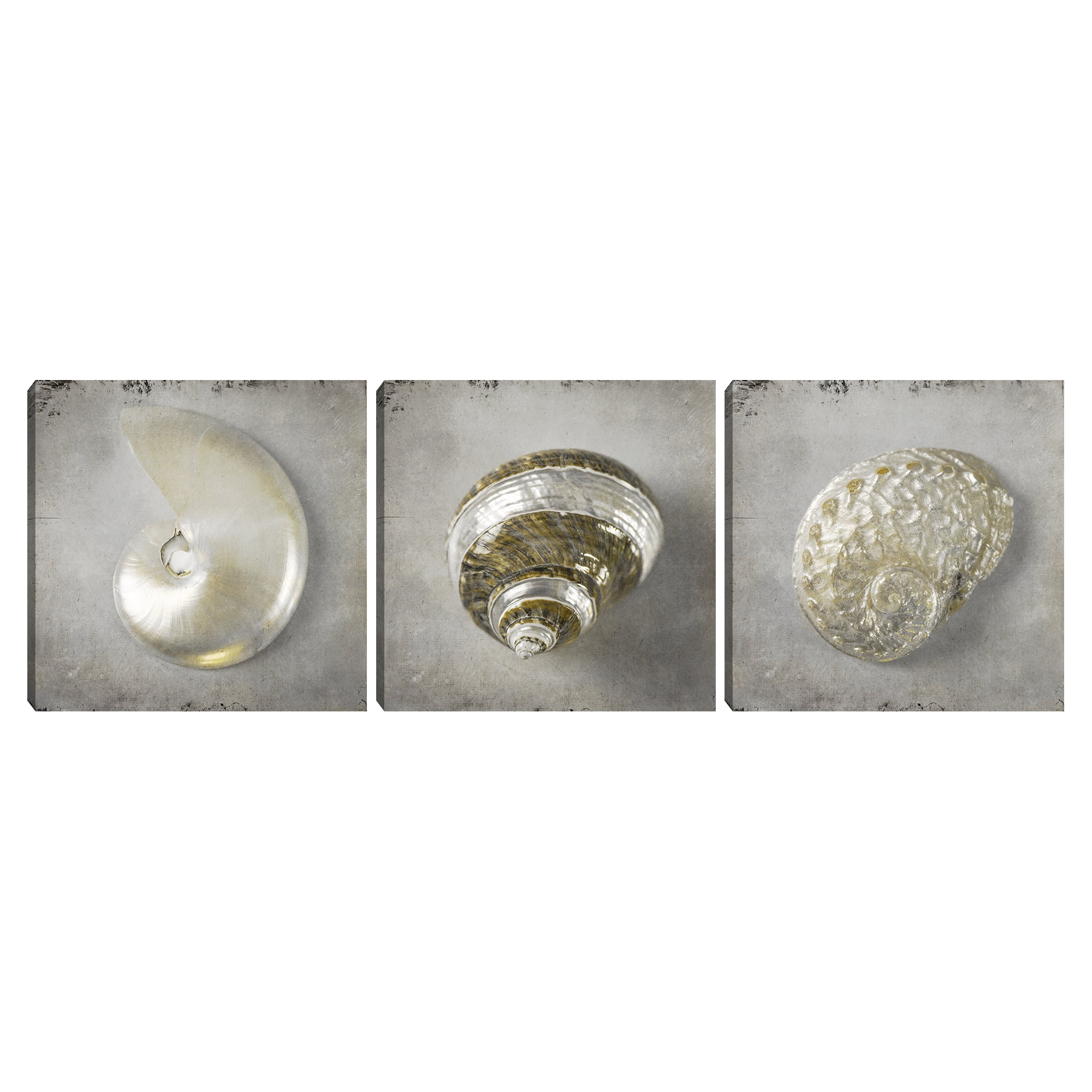 Golden Sea 134 by Lightbox Journal Canvas Art Print Set