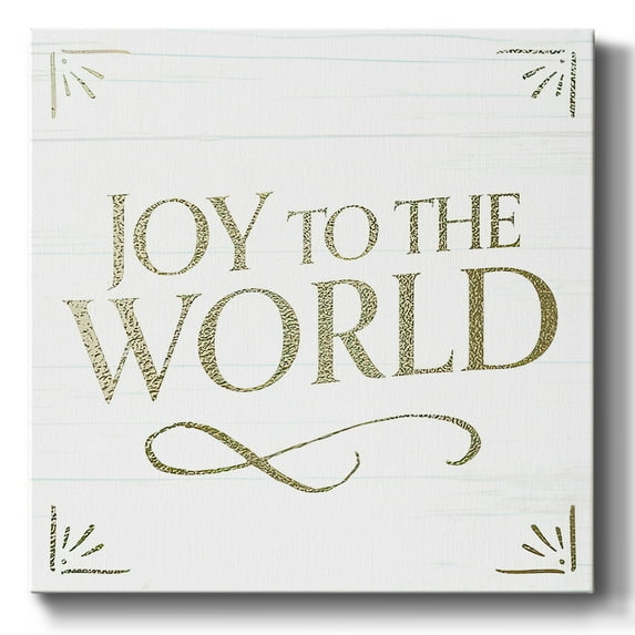 Golden Sentiments III- Gallery Wrapped Canvas