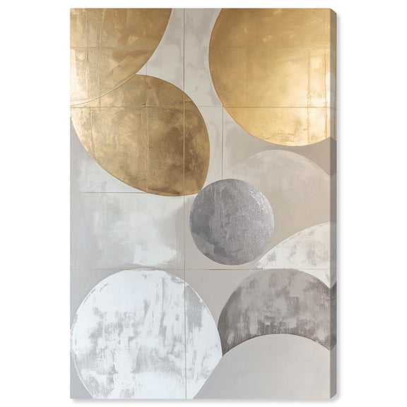 Golden Sequence II Canvas Textured Digital Art by Art Remedy, Gallery Wrapped, 20 x 30