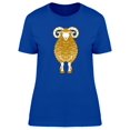 thumbnail image 1 of Golden Sheep Front View T-Shirt Women -Image by Shutterstock, Female x-Large, 1 of 2