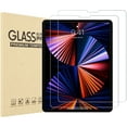 thumbnail image 1 of Golden Sheeps [2 Pack] Tempered Glass Screen Protector Compatible for iPad Pro 12.9 inch 2021/2020/2018 High Definition/Scratch Resistant Bubble Free Tempered Glass LCD HD Screen Protector Guard Film, 1 of 5