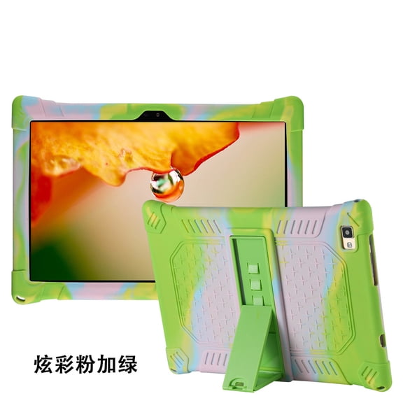 Golden Sheeps Compatible for Dragon Touch Notepad 102 10 Inch Tablet,Blackview Tab 8/8E/Teclast P20hd/M40 10 Inch Tablet Silicone Case with Built in Stand (Green)