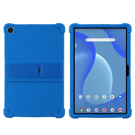 Golden Sheeps Compatible for Walmart Onn 10.4" Pro 2023 Release(Model: 100110603) Silicone Case with Stand (Navy)