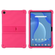 Golden Sheeps Compatible for Walmart Onn 10.4" Pro 2023 Release(Model: 100110603) Silicone Case with Stand (Pink)