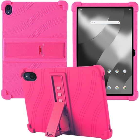 Golden Sheeps Drop Proof Case Compatible for onn. 12.1" Tablet Pro 2024 (Model 100146663) Silicone Case with Stand (Pink)