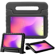 Golden Sheeps Kid Friendly Case Compatible for Walmart Onn 8" 3rd gen 2022 Release(Model:100071483) Shockproof Ultra Light Weight Convertible Handle Stand Cover (Black)