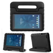 Golden Sheeps Kid Friendly Case Compatible for Walmart Onn 8 inch Android Tablet (Model ONA19TB002) 2019 Released Shockproof Ultra Light Weight Convertible Handle Stand Cover (Black)