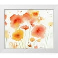 thumbnail image 1 of Golden, Sheila 14x12 White Modern Wood Framed Museum Art Print Titled - Orange Yellow, 1 of 4