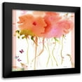 thumbnail image 1 of Golden, Sheila 15x15 Black Modern Framed Museum Art Print Titled - Butterfly Blossoming, 1 of 5