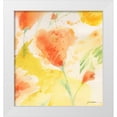 thumbnail image 1 of Golden, Sheila 20x21 White Modern Wood Framed Museum Art Print Titled - Windblown Poppies #3, 1 of 4