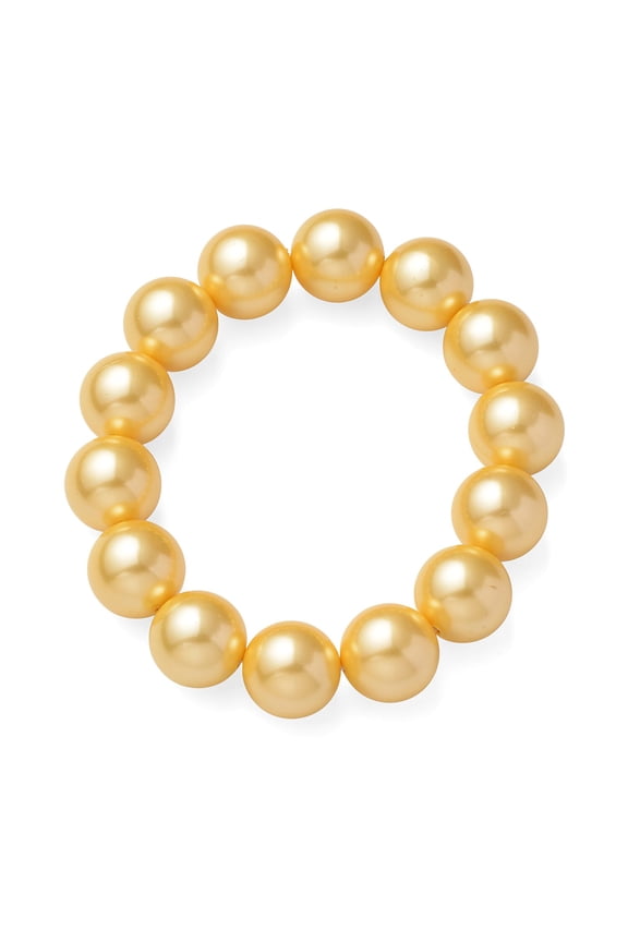 Golden Shell Pearl 1113mm Stretch Bracelet Christmas Gifts