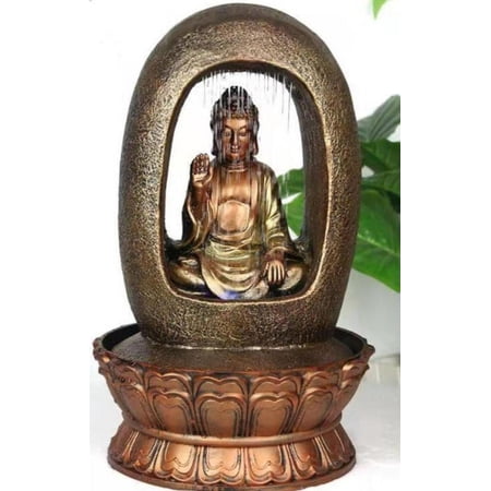 Golden Shine Beautiful Crafted Water Fountain