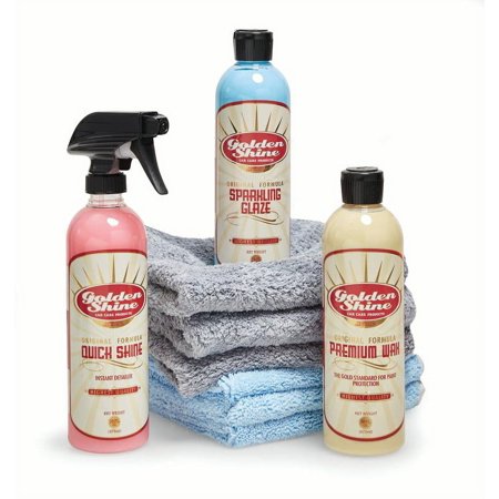 Golden Shine Car Care Weekend Detailing Auto Detail Kit GS-WE