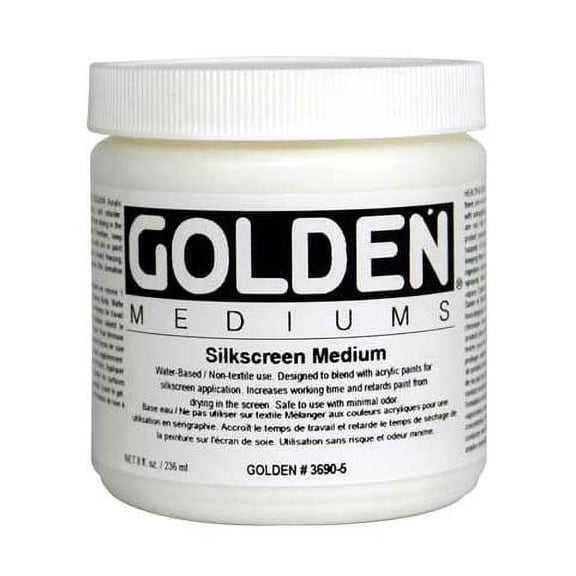 Golden Silkscreen Medium, 8 oz.