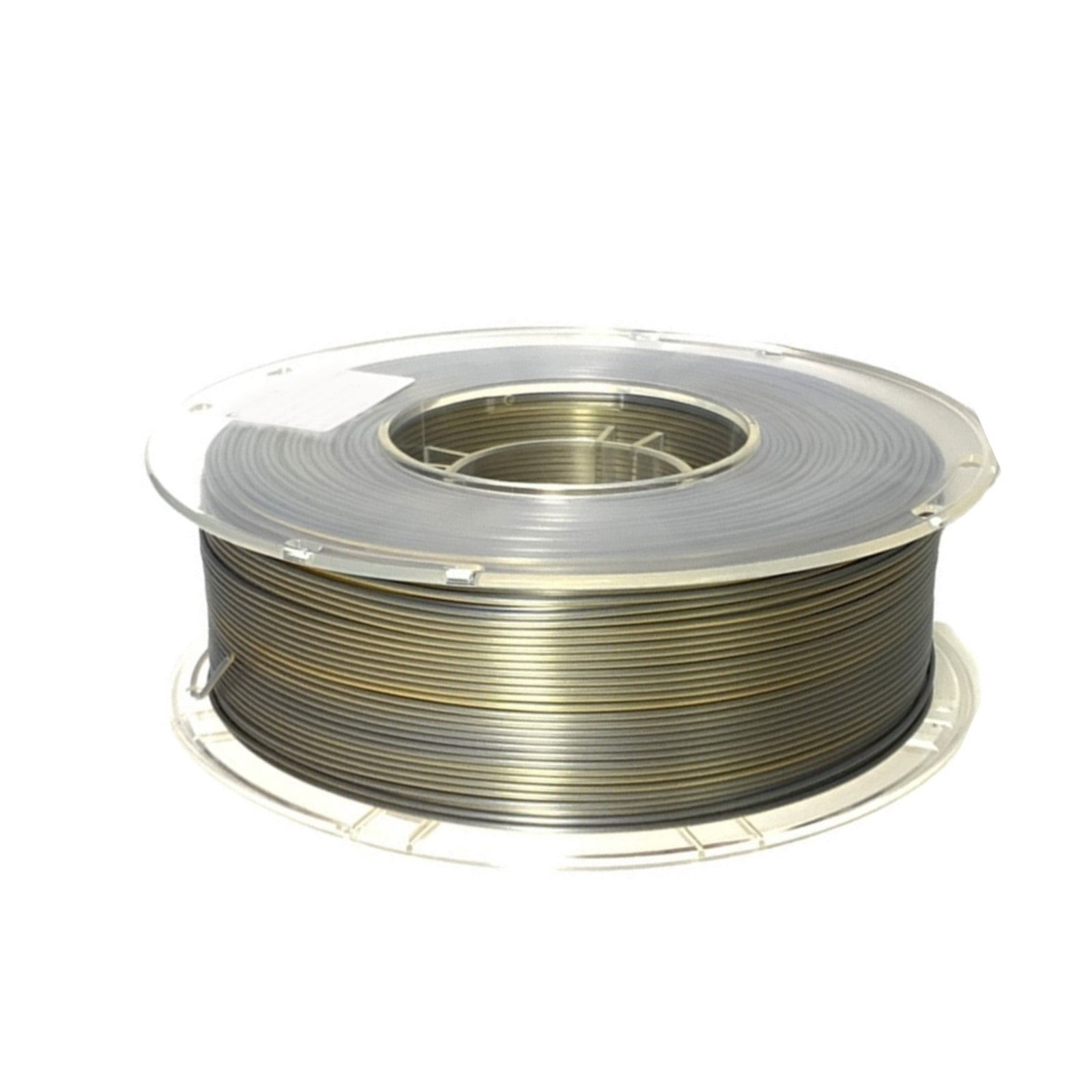 Golden-Silver 3D Printer Filament, Creativity Mixed Colors Silk-like PLA, Dimensional Accuracy 1.75mm +/- 0.02mm, Easy-to-Print, 1KG