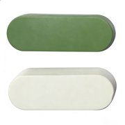 Golden Smile White and Green Polishing Wax Set for Gold and Silver Jewelry 2-Piece Medium