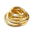 thumbnail image 1 of Golden Snake Flexible Wrap Necklace Hinged Chain Fashion Jewelry for Women Statement Accessory, 1 of 8