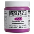 thumbnail image 1 of Golden SoFlat Matte Acrylic Paint - Fluorescent Violet, 118 ml, Jar, 1 of 1