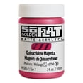 thumbnail image 1 of Golden SoFlat Matte Acrylic Paint - Quinacridone Magenta, 59 ml, Jar, 1 of 1