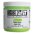 thumbnail image 1 of Golden SoFlat Matte Acrylic Paint - Yellow Green, 473 ml, Jar, 1 of 1