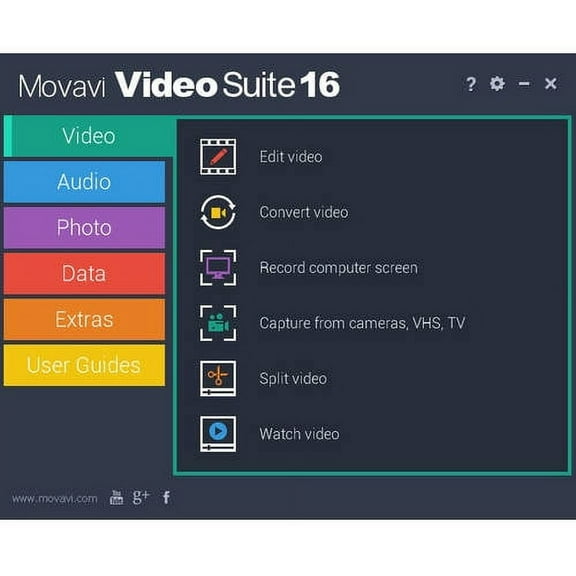 Golden Software MVS16BE-ESD Movavi Video Suite 16 Business ESD (Digital Code)