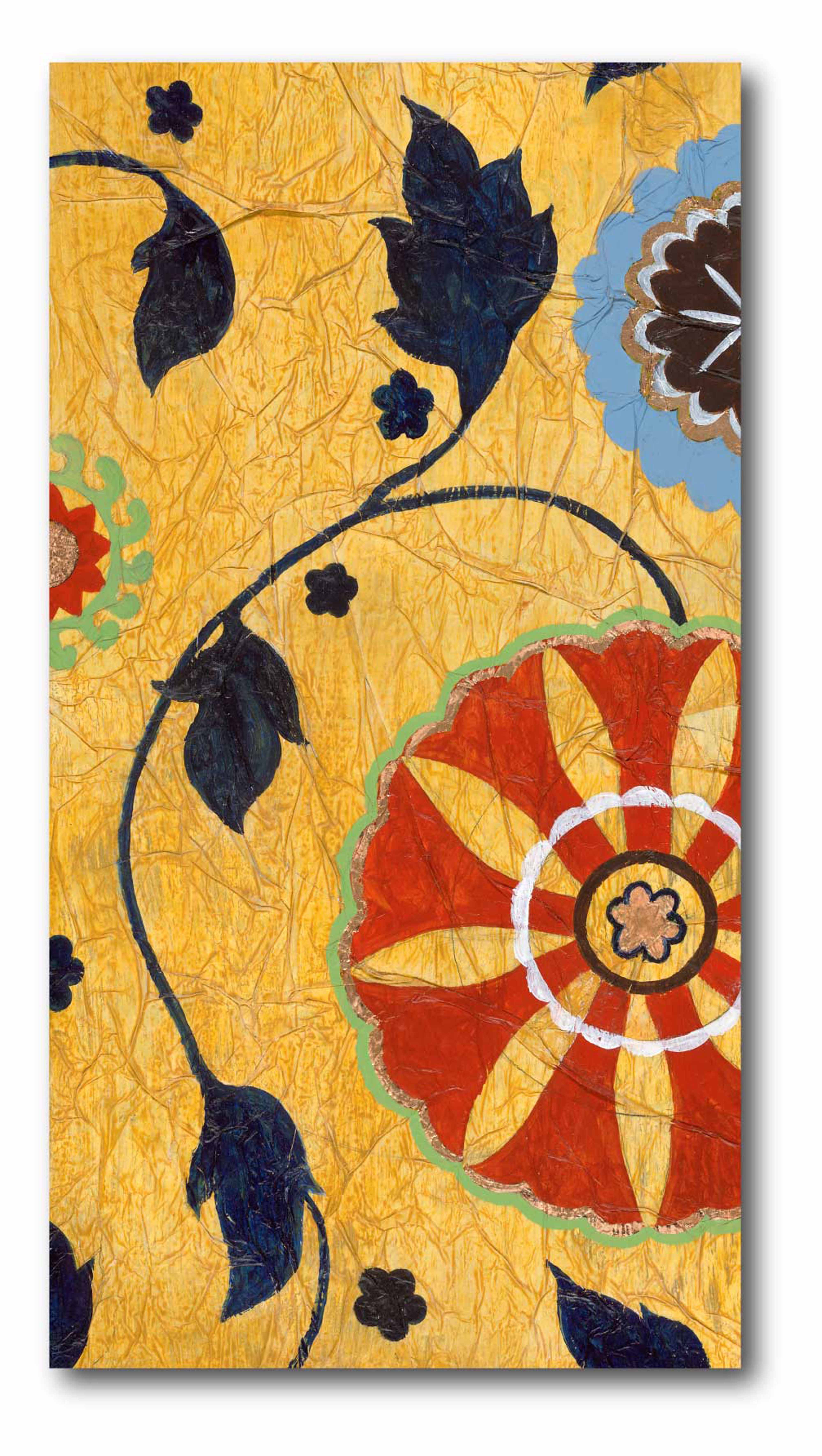 Golden Spiral Gallery-Wrapped Canvas Wall Art, 12x24