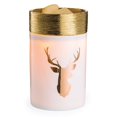 thumbnail image 1 of Golden Stag Illumination Fragrance Warmer by Candle Warmers Etc., 1 of 2