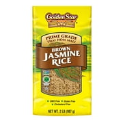 Golden Star Brown Jasmine Rice, 2 lbs