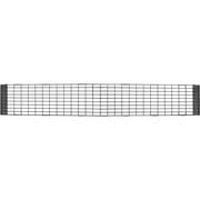 Golden Star GR01-672 Center Grille for 1967-68 RS Camaro, Black