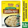 thumbnail image 1 of Golden Star Organic Jasmine Brown Rice, Ready to Heat Microwaveable Pouch, 8.5 oz, 1 of 8