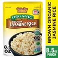 thumbnail image 1 of Golden Star Organic Jasmine Brown Rice, Ready to Heat Microwaveable Pouch, 8.5 oz, 1 of 8