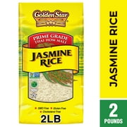 Golden Star Prime Grade Thai Hom Mali Jasmine Rice, 2 lb