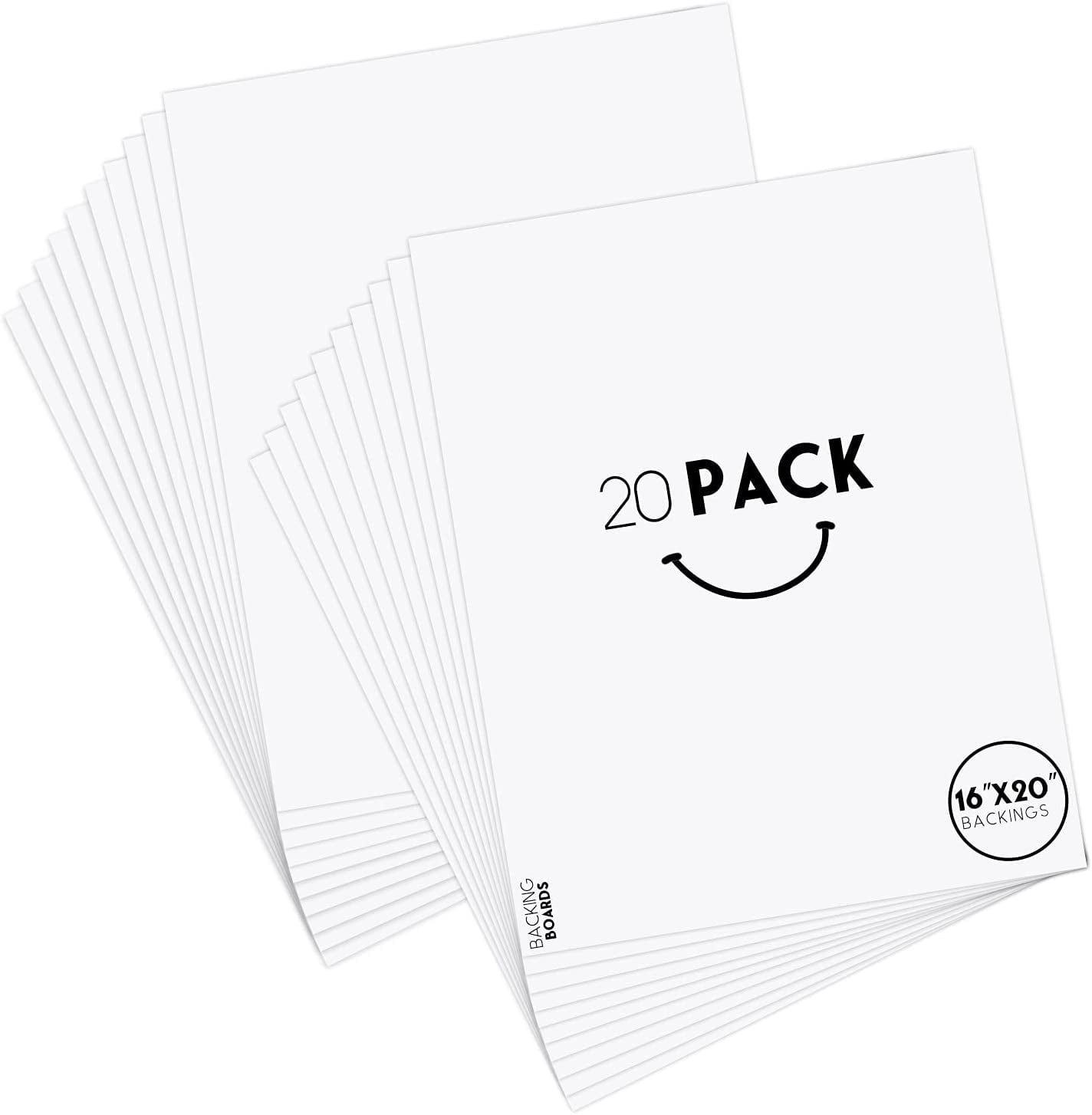 Golden State Art, 16x20 White Backing Board for Frames, DIY Projects